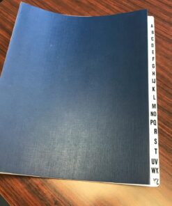 Smead Desk File/Sorter, Alphabetic (A-Z), 20 Dividers, Letter Size, Dark Blue (89282) 14 81fmFTiox7L