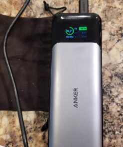 Anker Power Bank, 24,000mAh 3-Port Portable Charger with 140W Output, Smart Digital Display, Compatible with iPhone 15/15 Plus/15 Pro/15 Pro Max, iPhone 14/13 Series, Samsung, MacBook, Dell, AirPods 57 81fn0ozCeuL