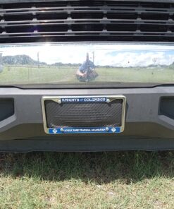 Intermerge License Plate Frames, 2 Pack, Universal US Car Black TPU Bracket Holder. Rust-Proof, Rattle-Proof, Weather-Proof with Drainage Holes Car Accessories 31 81fnPJFnklL