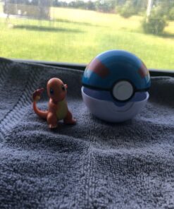 Pokemon Official Charmander Clip and Go, Comes with Charmander Action Figure and Great Ball 20 81fnRbQ6TXL