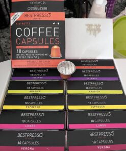 Bestpresso Coffee for Nespresso OriginalLine Machine 120 pods Certified Genuine Espresso Variety Pack, Pods Compatible with Nespresso OriginalLine 20 Count (Pack of 6) 39 81fnTLYI 5L