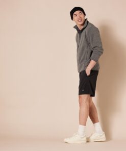 Amazon Essentials Men's Performance Tech Loose-Fit Shorts (Available in Big & Tall), Multipacks Large Black 18 81fnpirgv1L