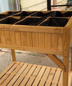 VegTrug 8 Pocket Herb Garden Brown 54 81fnuNNhtSL