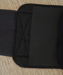 Fitru Waist Trimmer Sauna Ab Belt For Women & Men - Waist Trainer Stomach Wrap Black L: 9" X 42" 32 81fp9aI3cDL