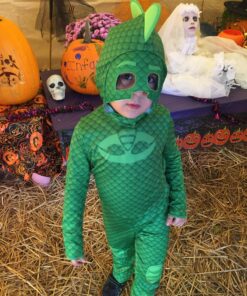 Disguise Gekko Classic Toddler PJ Masks Costume, Large/4-6 Green Toddler Large (4-6) 28 81fppmsYHNL