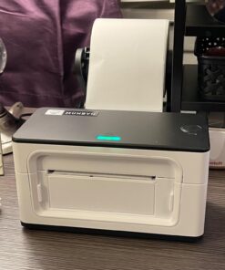 MUNBYN P941 4x6 Thermal Shipping Label Printer, USB, Monochrome, Compatible with Windows, macOS, ChromeOS 24 81fq843lO1L