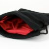 Velvet Dice Bag 5x8 Inch Deluxe Double Stitched Seam | Snag Proof Satin Lining | Holds Over 110 Dice | Red Interior with Black Exterior | Super Sturdy 47 81fqdxkib4L