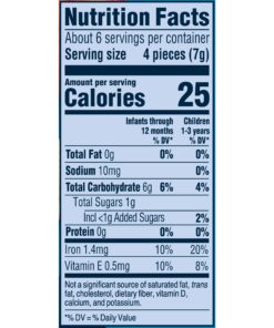 Gerber Snacks for Baby Teether Wheels, Apple Harvest, 1.48 Ounce (Pack of 6) Pack of 6 18 81fqlEM72zL