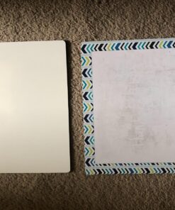 Scribbledo 6 Pack Small White Board Dry Erase Classroom Pack Boards 9"x12” Personal Whiteboards for Students Teachers School Supplies Lapboards l 6 Mini Whiteboard Erasers Included Set of 6 Boards & 6 Erasers 35 81fqq0jnAYL 1