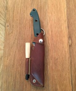 überleben Zünden Fire Starter - Traditional Ferro Rod, Handcrafted Wood Handle - 5/16", 3/8", & 1/2" Thick Fire Steel - 12,000-20,000 Strikes - Survival Igniter with Neck Lanyard & Multi-Tool Striker Trad 5/16" 26 81fr774q9pL