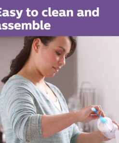 Philips AVENT Natural Baby Bottle with Natural Response Nipple, Clear, 9oz, 4pk, SCY903/04 4 Pack 28 81frhm5LSmL