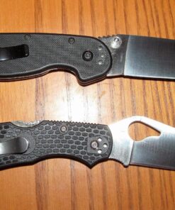 Spyderco Byrd Lightweight Knife with Stainless Steel Blade and High Performance FRN Handle One Size Cara Cara 2 - Black 46 81fsHMKiRRL