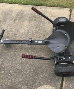 Hiboy HC-01 Hoverboard Kart Seat Attachment Accessory for 6.5" 8" 10" Two Wheel Self Balancing Scooter Black 34 81ft1uTfzUL