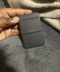 Anker Magnetic Battery, 5,000mAh Foldable Magnetic Wireless Portable Charger with Stand and USB-C (On The Side), Only for iPhone 15/15 Plus/15 Pro/15 Pro Max, iPhone14/13 Serie Interstellar Gray 79 81ftYc76Y4L