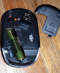 Logitech Wireless Mini Mouse M187 Ultra Portable, 2.4 GHz with USB Receiver, 1000 DPI Optical Tracking, 3-Buttons, PC / Mac / Laptop - Black 57 81ftn9PqfvL 1