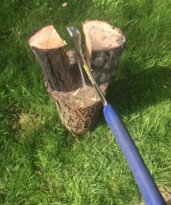 ESTWING Camper's Axe - 16" Hatchet with Forged Steel Construction & Shock Reduction Grip - E44A 16" (Inches) Blue 43 81fvDUhYoVL