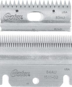 Oster Clipmaster Top and Bottom Clipper Blade Set, 83AU and 84AU (078511-126-001)
