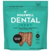 DOGSWELL Dog Dental Care Treats Made in USA Only, Grain Free Chicken Jerky Dog Treats, 24oz Bag 1.5 Pound (Pack of 1) 23 81fx4LoN 6L