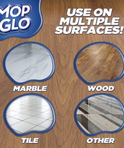 Mop & Glo Professional Multi-Surface Floor Cleaner, Fresh Citrus Scent, 64 Oz 64 Fl Oz (Pack of 1) 22 81fz5ZMPpZS