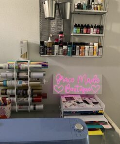 lychee 15ft EL Wire Neon Glowing Strobing Electroluminescent Light El Wire w/Battery Pack for Parties, Halloween Decoration (Pink, Outdoor use) Pink 41 81fzdOtgVsL