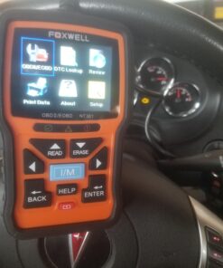 FOXWELL NT301 CASE OBD2 Scanner Professional Enhanced OBDII Diagnostic Box 36 81g OLhRtqL