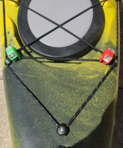 Bright Eyes Green & Red Portable Marine LED Boating Lights - Boat Bow or Stern Safety Lights - Water-resistant 44 81g ikzck6L