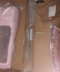 Hiware Drinking Straw Cleaner Brush Kit - (3-Size) 9-Piece Extra Long Pipe Cleaners, Straw Cleaning Brush For Tumbler, Sippy Cup, Bottle and Tube 30 81g2wSxPLYL