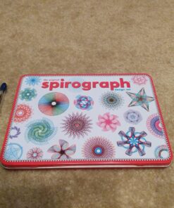 Spirograph Design Set Tin - Spiral Art Kit with Classic Gear Design Kit in a Collectors Tin for Kids Ages 8 and Up 1 Pack (Tin Set) 30 81g6h9ALqL