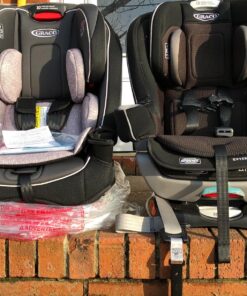 Graco Slimfit 3 in 1 Car Seat -Slim & Comfy Design Saves Space in Your Back Seat, Darcie, One Size 49 81g79Mbt5nL