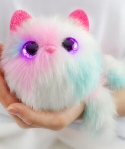 Pomsies Patches Plush Interactive Toys, White/Pink/Mint, Model:01883 16 81g7jyiuXKL