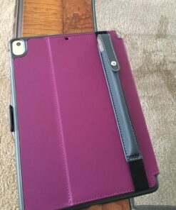 MoKo Pencil Case Fit Apple Pencil (USB-C), Apple Pencil 1st/2nd Generation, Elastic Band Detachable Stylus Pens Pocket Protective Pouch for 9.7"-12.9" Tablet, Space Gray 56 81g7z z5TKL