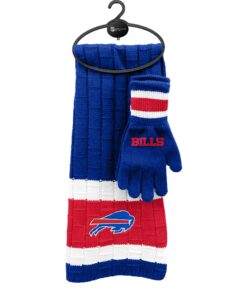 NFL Scarf Gloves Gift Set Buffalo Bills