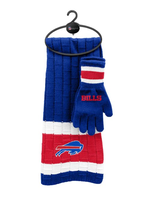 NFL Scarf Gloves Gift Set Buffalo Bills