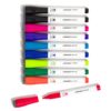 U Brands Low Odor Dry Erase Markers, Medium Point, Assorted Colors, 10-Count - 504U06-24 10 Count (Pack of 1) 43 81g8NhccDIL