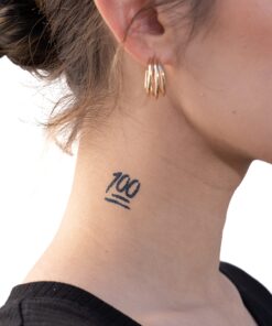 Thug Ink Temporary Tattoos - Volume I - 10 Temporary Tattoos ~ Face Tattoos ~ Teardrop, Cross, Praying Hands, etc~ Thug Life ~ Fake Tattoos ~ Water-transfer Tattoos 21 81g8YRxv KL