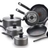 T-fal A821SA Initiatives Nonstick Inside and Out, 10-Piece, Black 27 81g97lg37ML