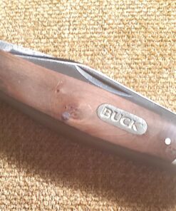 Buck Knives 371 Stockman 3-Blade Folding Pocket Knife with Wood Handle Burlwood 5 81g9wqgcQML