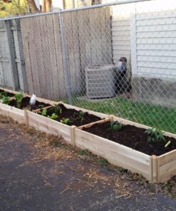Greenes Fence 2 Ft. X 8 Ft. X 10.5 In Raised Garden Kit, Cedar 30 81gAVVgBH3L