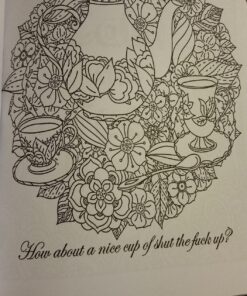 Calm the F*ck Down: An Irreverent Adult Coloring Book Paperback, Coloring Book 65 81gAp95SlL