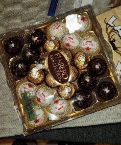 Ferrero Collection, 24 Count, Premium Gourmet Assorted Hazelnut Milk Chocolate, Dark Chocolate And Coconut Chocolates, Luxury Chocolate Holiday Gift Box 24 Count (Pack of 1) 31 81gCzPHH2NL 1