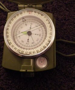 SE Military Lensatic and Prismatic Sighting Survival Emergency Compass with Pouch - CC4580 102 81gDCFDMBKL