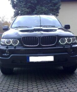 iJDMTOY (2 White LED Angel Eye Ring Marker Bulbs Compatible with BMW 5 6 7 Series X3 X5 (E39 E53 E60 E63 E64 E65 E66 E83), 7000K White 29 81gFUfN5L