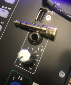 UGREEN 6.35mm 1/4 Male to 3.5mm 1/8 Female Stereo Headphone Adapter Audio Jack Plug Gold Plated for Speaker Headphone Guitar Digital Piano Amp, 2 Pack 52 81gH 7P1lL