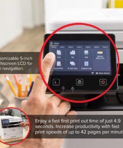 Canon imageCLASS MF465dw - All in One, Wireless, Mobile Ready, Duplex Laser Printer with Expandable Paper Capacity and 3 Year Limited Warranty,White 20 81gIQFyexOL