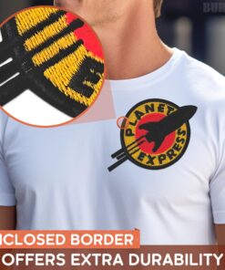 Futurama Backpack Patches for Girls - BURIUS Planet Express Shirt Patches Iron on or Sew on Patches for Clothing - Cotton Patches for Clothes Tactical Clothing Patch Applique Patches for Backpacks 25 81gLukJU4sL