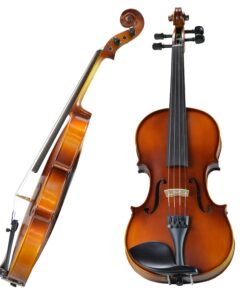 Bunnel G1 Violin Clearance Outfit - Carrying Case and Accessories Included - Solid Maple Wood and Ebony Fittings By Kennedy Violins (4/4) 4/4 10 81gMvMTzhXL