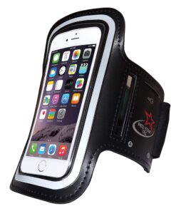 RED STAR TEC Running Armband Compatible with iPhone 8 Plus (5.5), Black 13 81gNAPiL iL