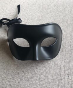 Masquerade Mask For Men Antique Look Mask for Halloween, Prom Party, Venetian Party, Mardi Gras, Carnival & Masquerade Ball One Size Black 41 81gNOCfX5aL