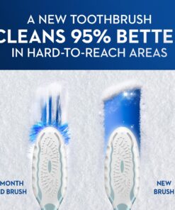 Oral-B CrossAction All In One Soft Toothbrushes, Deep Plaque Removal, 6 Count Toothbrush (Pack of 6) 23 81gNyIU2a5L