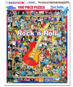 White Mountain Puzzles Rock 'N Roll - 1000 Piece Jigsaw Puzzle 10 81gPFVFbHZL